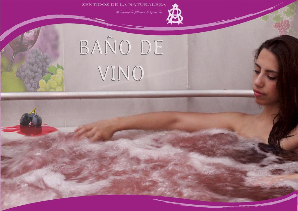 ホテル Balneario De アルアマ・デ・グラナダ エクステリア 写真